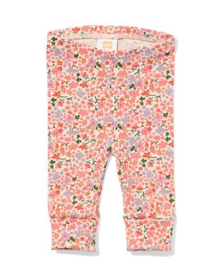 HEMA Newborn Meegroeilegging Bloemen Ecru (ecru)