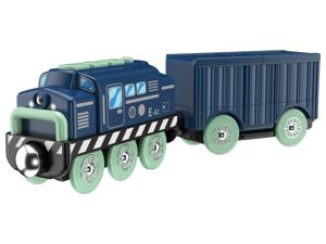 Playtive Trein met licht en geluid (Locomotief met aanhanger)
