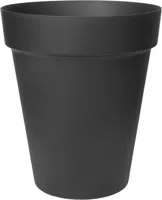 Easyday bloempot smile straight hoog 34x39,4 cm zwart