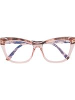 TOM FORD Eyewear lunettes de vue à monture d'inspiration wayfarer - Rose