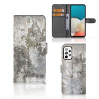 Samsung Galaxy A73 5G | Bookcase | Beton Print