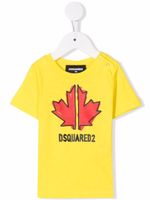 DSQUARED2 KIDS t-shirt à logo imprimé - Jaune - thumbnail