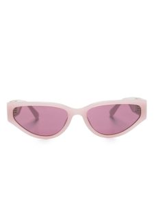 Linda Farrow lunettes de soleil à monture papillon - Rose