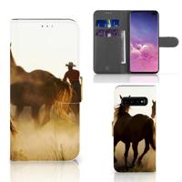 Samsung Galaxy S10 Plus | Telefoonhoesje | Met pasjeshouder | Design Cowboy