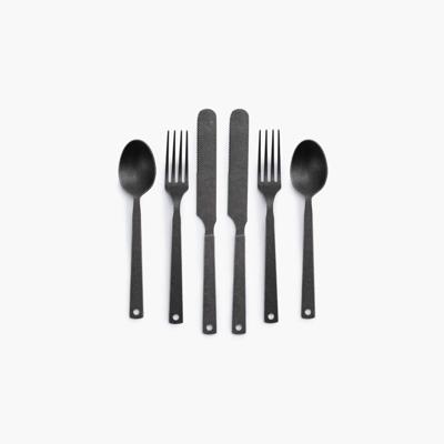 Barebones Flatware/Bestekset. 6 Delig Bestek