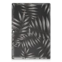 Lenovo Tab 10 | Tab 2 A10-30 | Siliconen hoesje | Leaves Grey