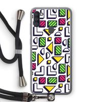 8-bit N°4: Samsung Galaxy A11 Transparant Hoesje met koord