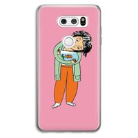 Visknuffel: LG V30 Transparant Hoesje