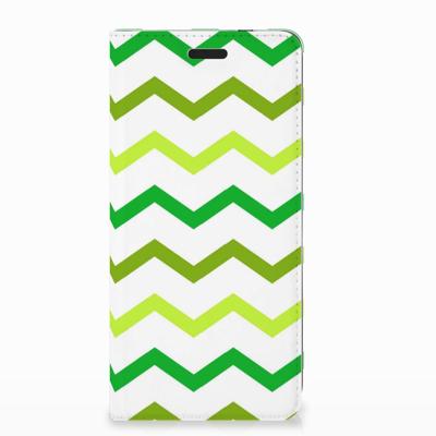 Nokia 3.1 (2018) | Hoesje met Magneet | Zigzag Groen Nokia 3.1 (2018) | Hoesje met Magneet | Zigzag Groen