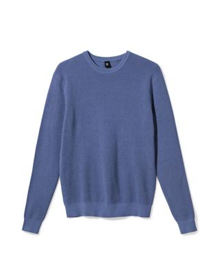 HEMA Herentrui Lars wafel middenblauw (middenblauw)