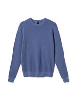 HEMA Herentrui Lars wafel middenblauw (middenblauw)