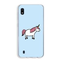 Eenhoorn: Samsung Galaxy A10 Transparant Hoesje