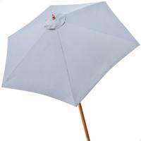Parasol Aktive 300 x 240 x 300 cm Grijs Hout Ø 300 cm