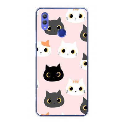 Katten: Honor Note 10 Transparant Hoesje