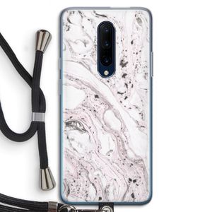 Mengelmoes: OnePlus 7 Pro Transparant Hoesje met koord