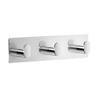 Handoekhaak Multi Smedbo Cube zelfklevend 19.2x4.8 cm Chroom Smedbo