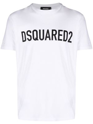 DSQUARED2 t-shirt à logo imprimé - Blanc