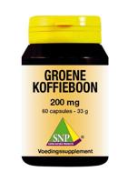 SNP Groene koffiebonen 200mg SNP Groene koffiebonen 200mg