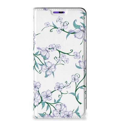 Samsung Galaxy A22 4G | M22 Uniek Smart Cover Blossom White Samsung Galaxy A22 4G | M22 Uniek Smart Cover Blossom White