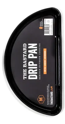 The Bastard drip pan Large half moon
