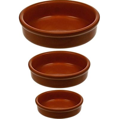 Set van 12x stuks creme brulee of tapas bakjes 5 en 7 en 12 cm - Serveerschalen
