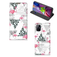 Samsung Galaxy M51 | Hoesje maken | Flamingo Triangle