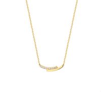 TFT Collier Bicolor Goud Zirkonia 1,1 mm x 41-43-45 cm - thumbnail