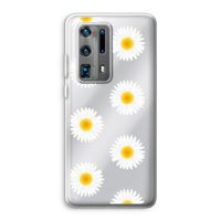 Margrietjes: Huawei P40 Pro Plus Transparant Hoesje