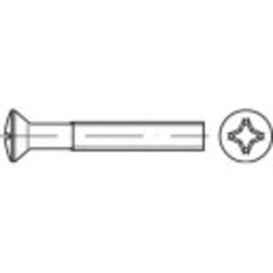 TOOLCRAFT TO-5432124 Bolverzonken schroeven M8 70 mm Kruiskop Phillips Staal Galvanisch verzinkt 100 stuk(s)