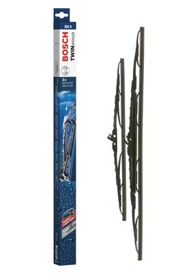 Bosch ruitenwissers Twin 291S - Lengte: 600/450 mm - set wisserbladen voorzijde 291S
