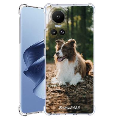 Anti-Shock Back Cover Hoesje Maken | voor de OPPO Reno10 | Eigen telefoonhoesje ontwerpen | Op maat gemaakt