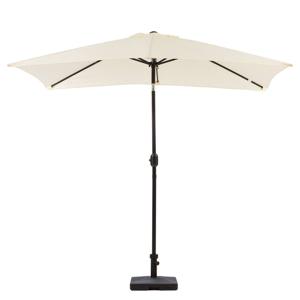 MaxxGarden Parasol - Opdraaisysteem - 150 x 250 cm (creme)