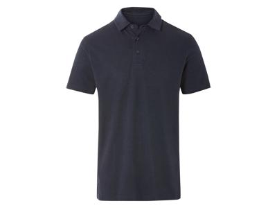 LIVERGY Heren poloshirt (Marineblauw, L)