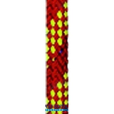 Cabos para driza POL2224912040 - RACING-2002 4MM. ROJO/AMARILLO (100 M