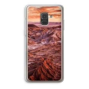 Mars: Samsung Galaxy A8 (2018) Transparant Hoesje