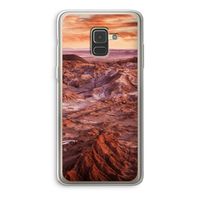 Mars: Samsung Galaxy A8 (2018) Transparant Hoesje