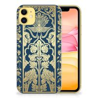 Apple iPhone 11 TPU Case Beige Flowers - thumbnail