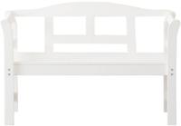 Tuinbank FSC grenen hout 113x40x75cm wit
