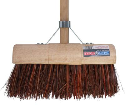 Bezem halfrond 31 cm sherbro haren compleet - Talentools