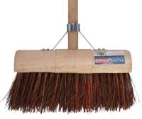 Bezem halfrond 31 cm sherbro haren compleet - Talentools