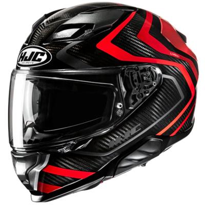HJC F71 Carbon Nevio, Integraalhelm, Zwart Rood
