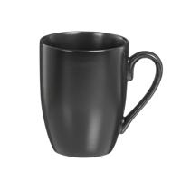 Set van 6 kopjes Caison Yumei Zwart Porselein 350 ml 6 Stuks