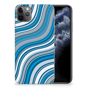 Apple iPhone 11 Pro Max TPU bumper Waves Blue