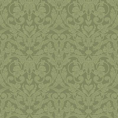 Dutch Wallcoverings Ekbacka - Rosali Green - Groen