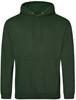 Just Cool JH001 College Hoodie - Forest Green - L