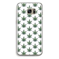 Weed: Samsung Galaxy S7 Edge Transparant Hoesje Weed: Samsung Galaxy S7 Edge Transparant Hoesje