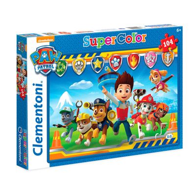 Paw Patrol Clementoni puzzel , 104st.