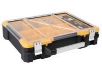 Plastic opbergkoffer met verwijderbare bakjes 490 x 420 x 115 mm - Velleman