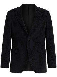 ETRO veste à motif en jacquard - Noir