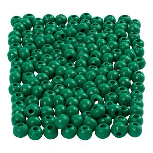Creativ Company Houten kralen groen, 150st.